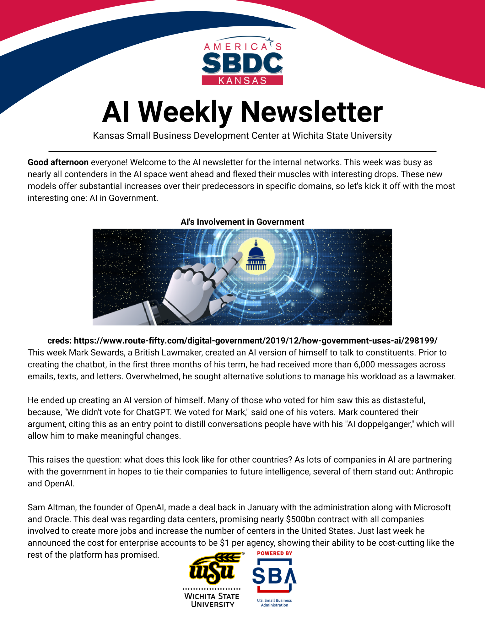 Newsletter Issue 4 - Page 1